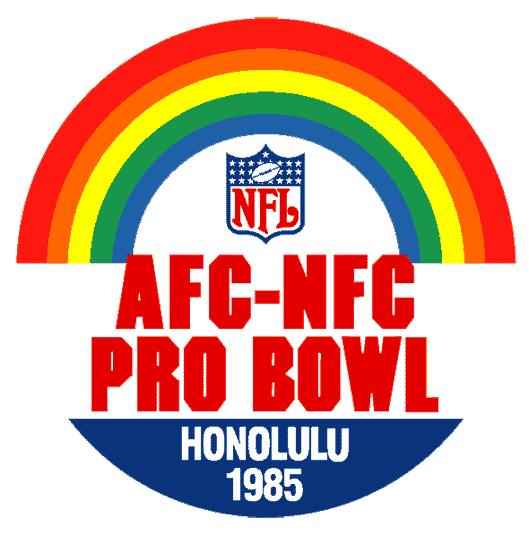 Pro Bowl 1985 Primary Logo t shirt iron on transfers